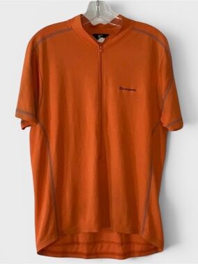 802 10/$50🏄🏻‍♀️ Men’s Canari Cycling Sports Orange Shirt
